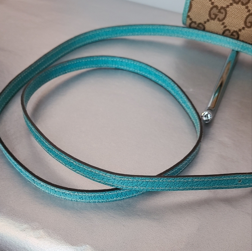 Gucci Monogram Bamboo Bar Clutch / Crossbody - Picture 15 of 15